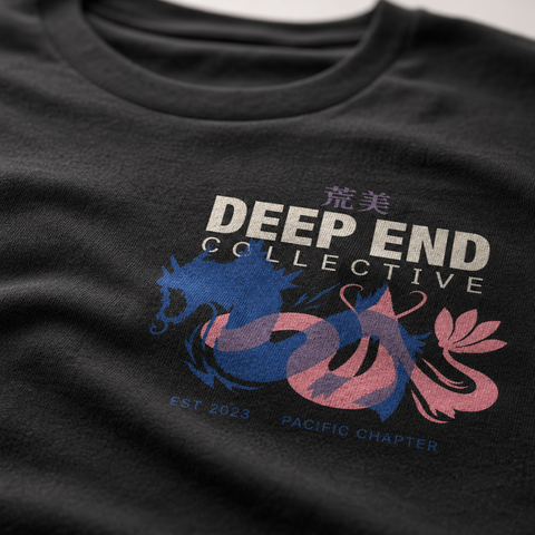 #130 / #350 - Deep End Collective Tee – Zenkai Clothing