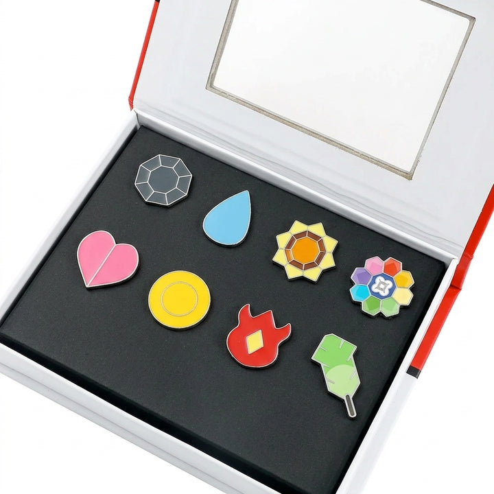 Kanto badge set