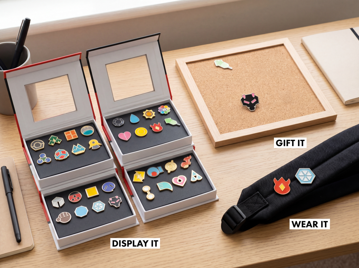 Display it, gift it, wear it.