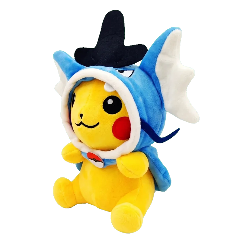 Little Swimmers plush in the blue fins hood